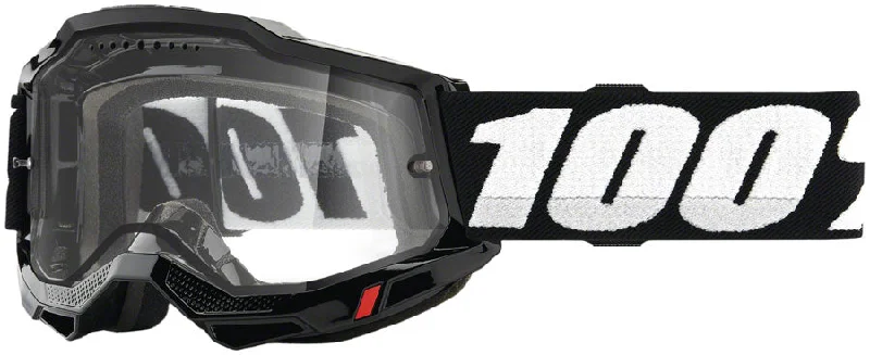 bicycle valve precision-100% Accuri 2 Enduro MTB Goggles - Black/Clear