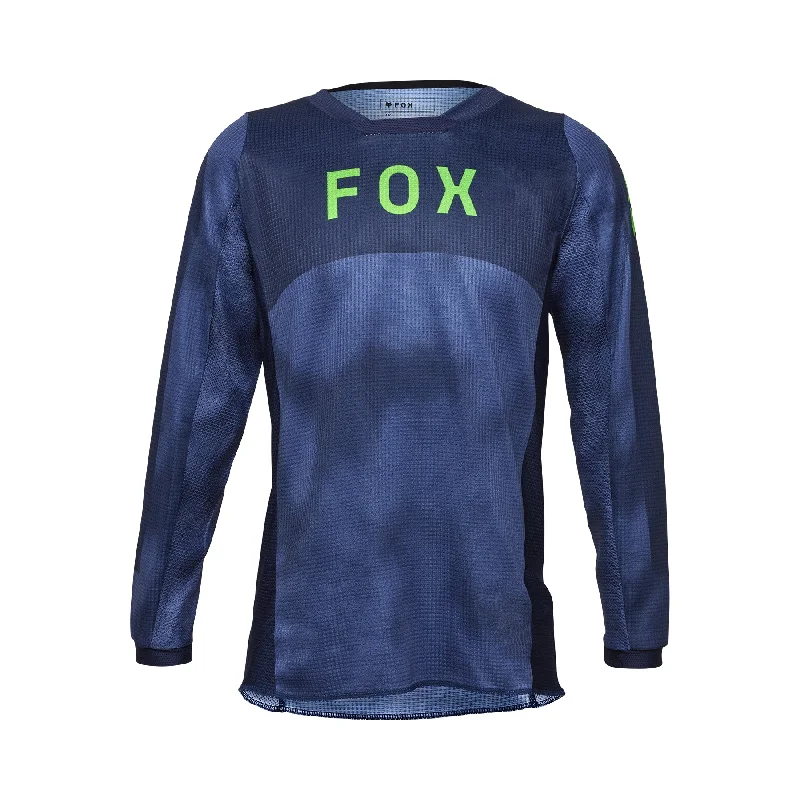 bicycle pump engineering-FOX 2025 YOUTH 180 TAUNT JERSEY - NAVY