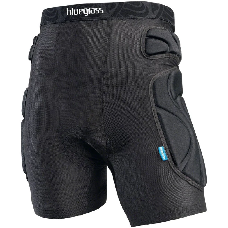 bicycle BMX handling-Wolverine Mountain Bike Protective Shorts - Black