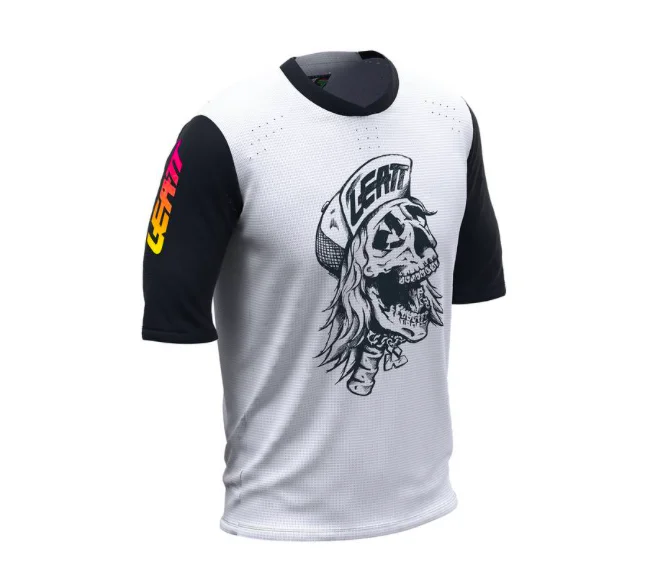 bicycle cleaner sound-Leatt Jersey Mtb 3.0 80's Skull