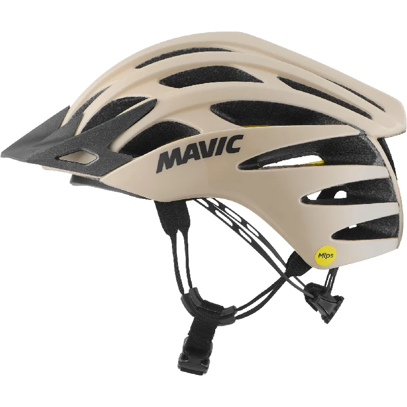 bicycle saddle tuning-Casco Mavic Syncro SL Mips - Beige