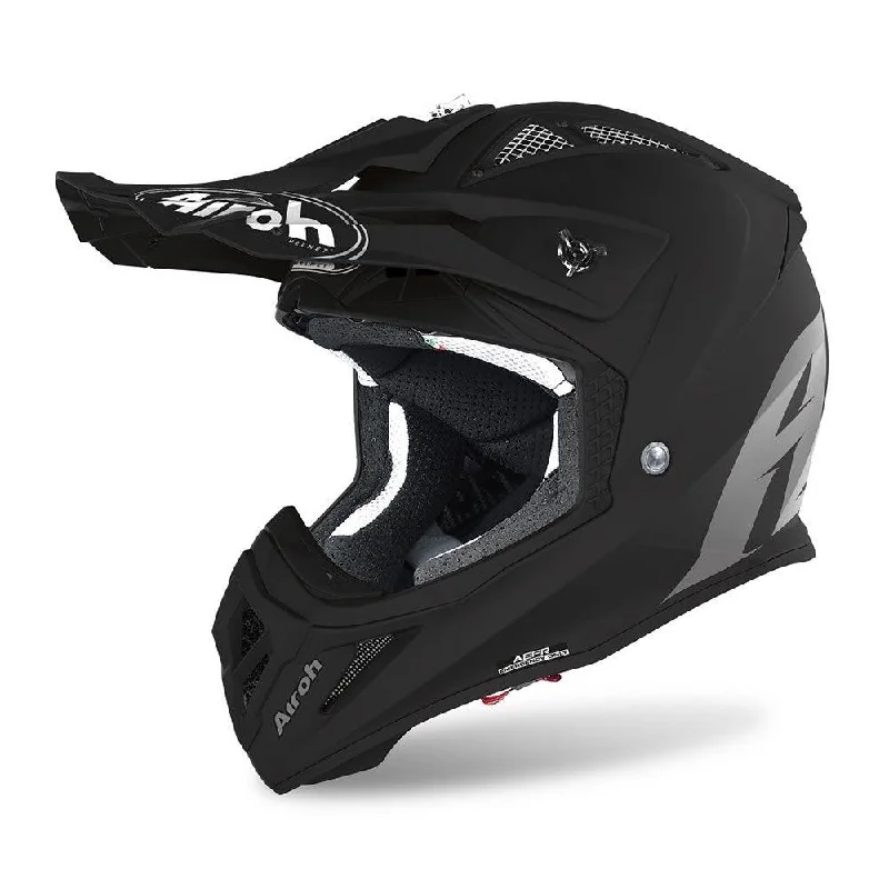 bicycle paint shock-AIROH AVIATOR ACE HELMET - MATT BLACK