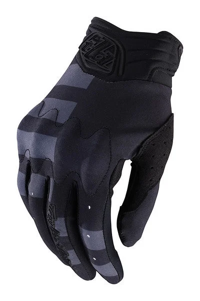 bicycle stem alignment-Troy Lee Designs Gambit MTB Glove - Womens - Stripe - Black