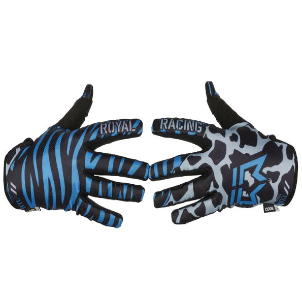 bicycle rotor upgrade-Royal Core MTB Glove - Skin Blue-Black