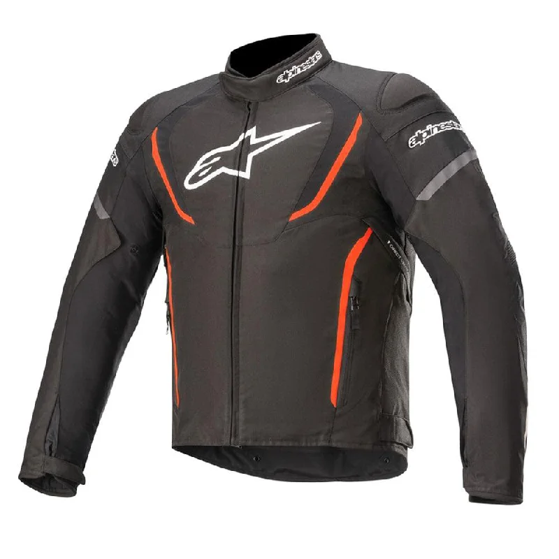 bicycle stem control-ALPINESTARS T JAWS V3 JACKET - BLACK/FLUO RED