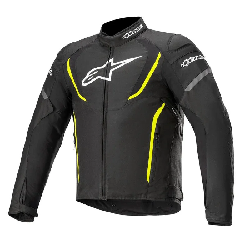 bicycle pedal control-ALPINESTARS T JAWS V3 JACKET - BLACK/FLUO YELLOW