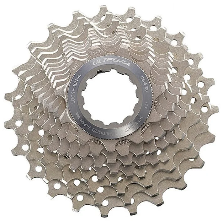 bicycle frame traction-Shimano Ultegra 10-Speed Cassette CS-6700