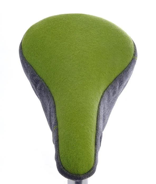 bicycle seatpost grip-Mossy II Bike Saddle Cover - Green & Grey