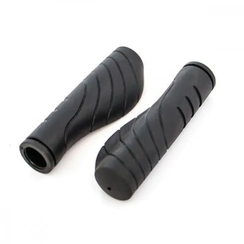 bicycle freestyle handling-Ryder Base Grips Black