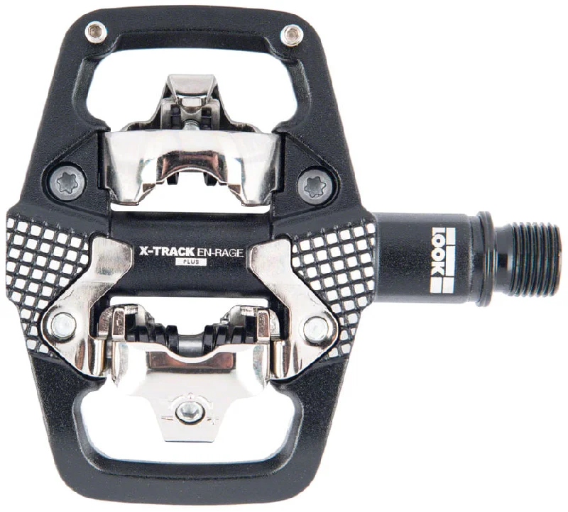 bicycle stationary handling-Look X-Track En-Rage Plus Dual Sided Clipless SPD Compatible Pedals