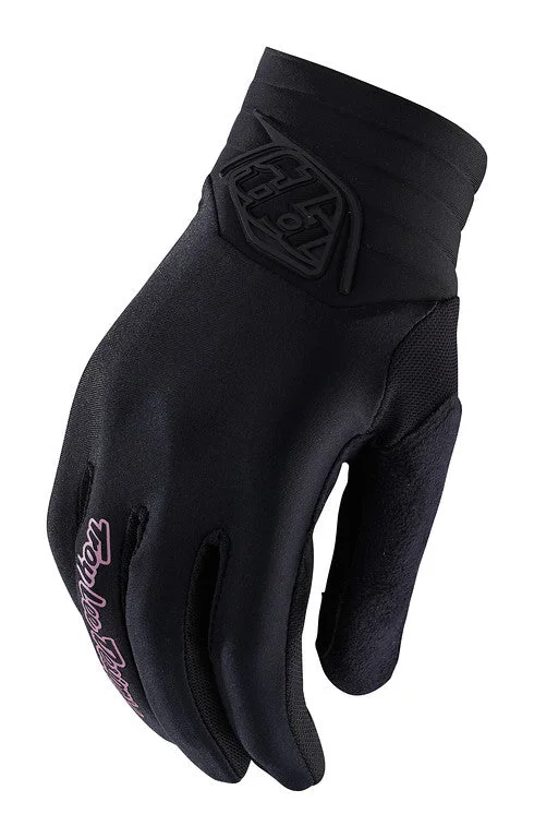 bicycle cleat alignment-Troy Lee Designs Luxe MTB Glove - Womens - Black - 2023