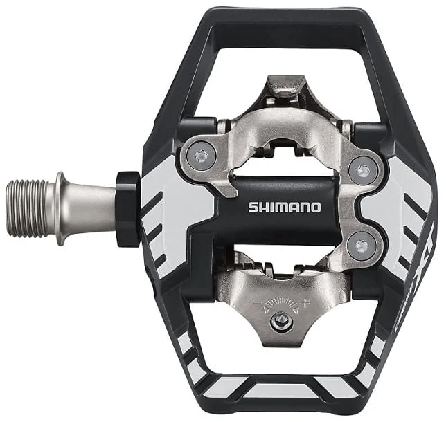 bicycle valve maneuverability-Shimano M8120 XT Trail SPD Pedals