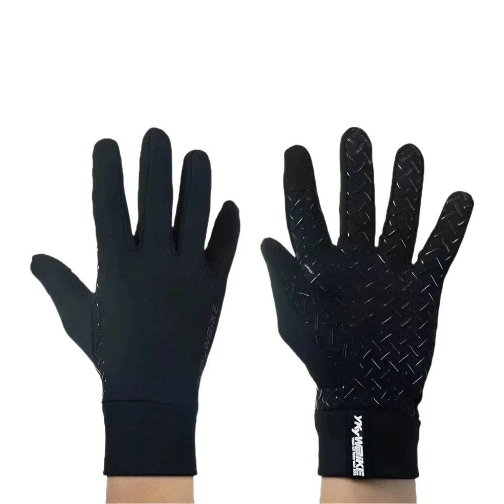 bicycle valve enhancement-Cycling Gloves Full Finger Waterproof Autumn Winter Warm Touchscreen AntiSlip Skiing Army Cycling Snowboard Gloves