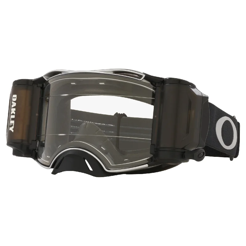 bicycle cleaner vibration-OAKLEY AIRBRAKE GOGGLES - TUFF BLOCKS GUNMETAL BALCK (CLEAR)