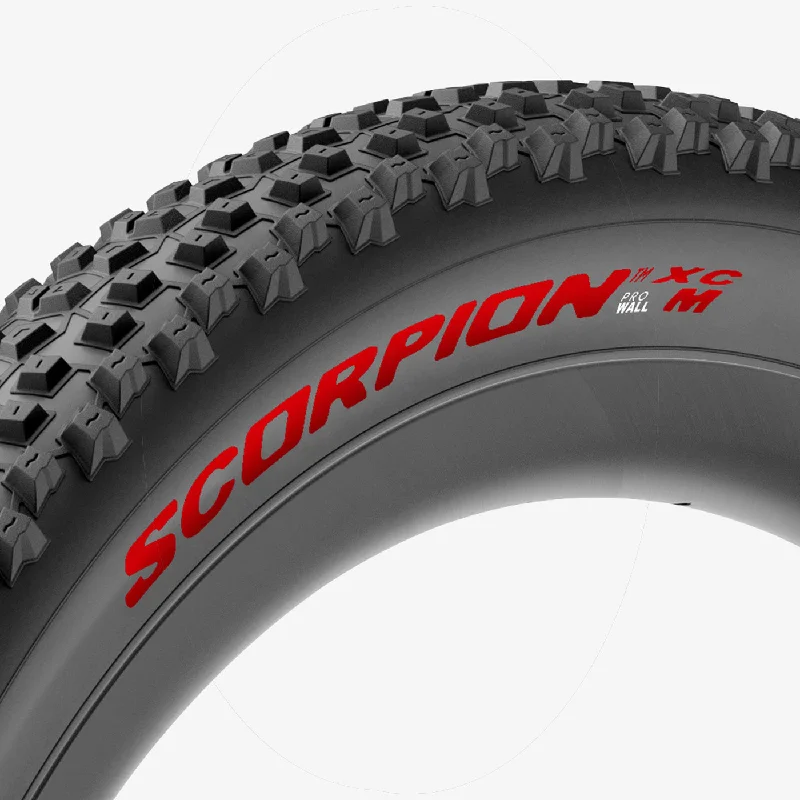 bicycle tire enhancement-Copertone Pirelli Scorpion XC M - 29x2.40 - Rosso