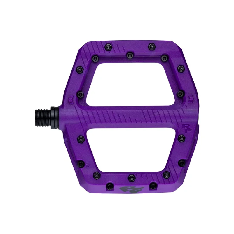 bicycle frame maneuverability-RaceFace Chester Pedals - Platform Composite 9/16" Small Purple