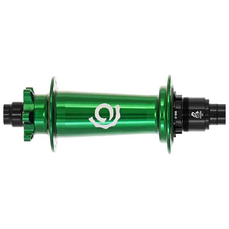 bicycle paint personalization-Industry Nine Hydra Classic Boost 6B Disc Hub Rear 28H 12mm TA 148mm Shimano Micro Spline Green