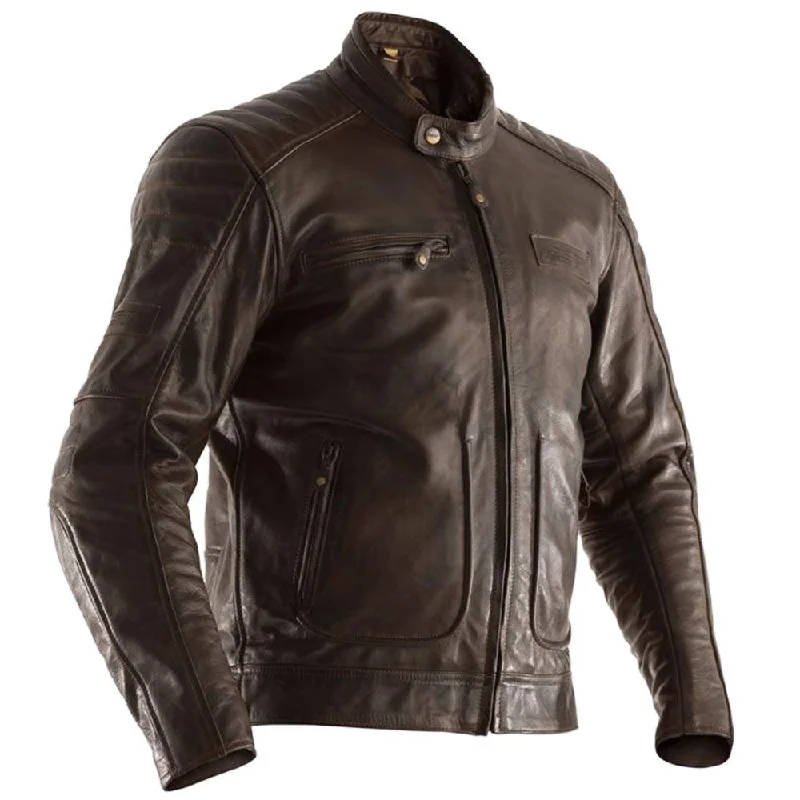 bicycle pad friction-RST ROADSTER II CLASSIC JACKET - BROWN