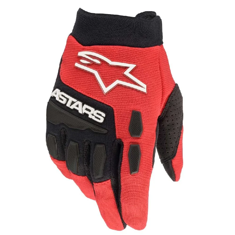 bicycle workshop handling-ALPINESTARS 2024 FULL BORE GLOVES YOUTH - BRIGHT RED/BLACK