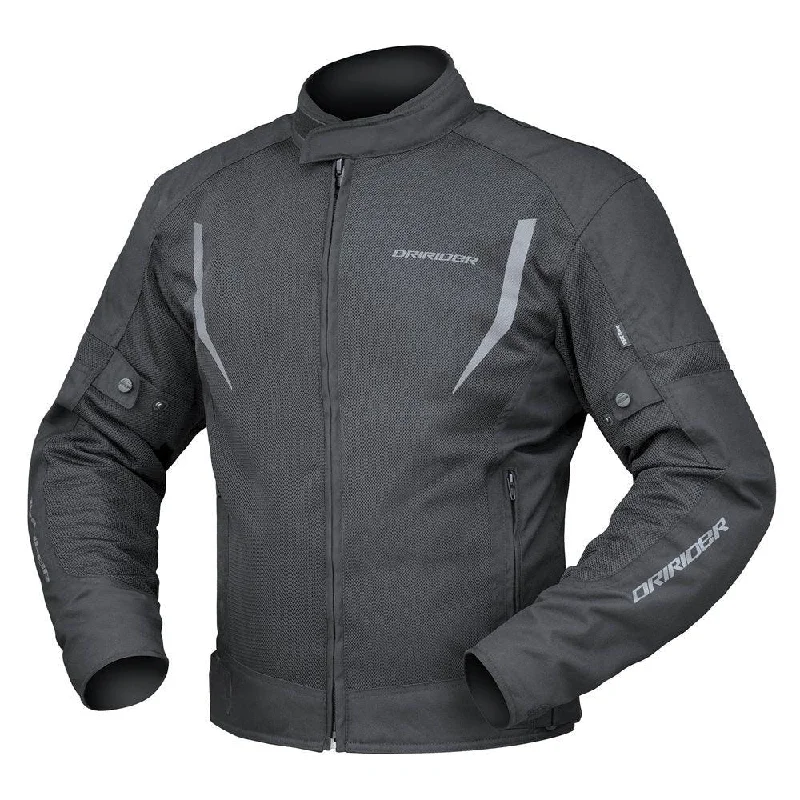 bicycle posture handling-DRIRIDER BREEZE JACKET - BLACK