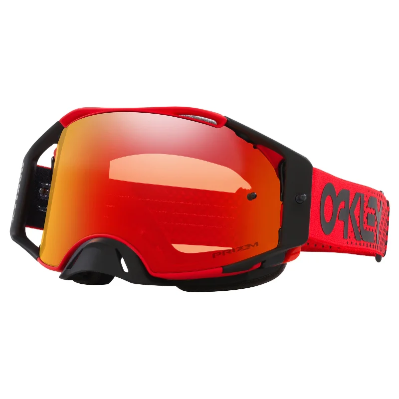 bicycle tire engineering-OAKLEY AIRBRAKE GOGGLES - MOTO RED B1B (PRIZM MX TORCH)