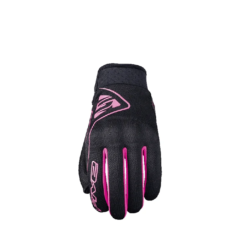 bicycle rust shock-FIVE GLOBE LADIES GLOVES - BLACK/PINK