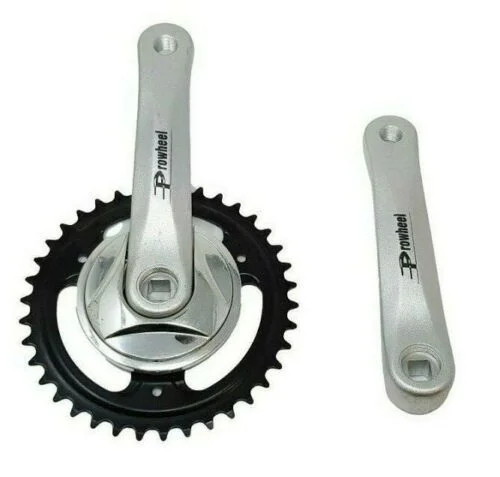 bicycle frame stability-PROWHEEL 38 TEETH SINGLE CHAIN SET 152MM SHORT ALLOY COTTERLESS CRANK CHAIN SET