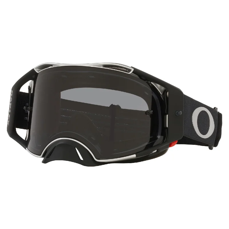 bicycle pedal dampening-OAKLEY AIRBRAKE GOGGLES - TUFF BLOCKS GUNMETAL BALCK (DARK GREY)