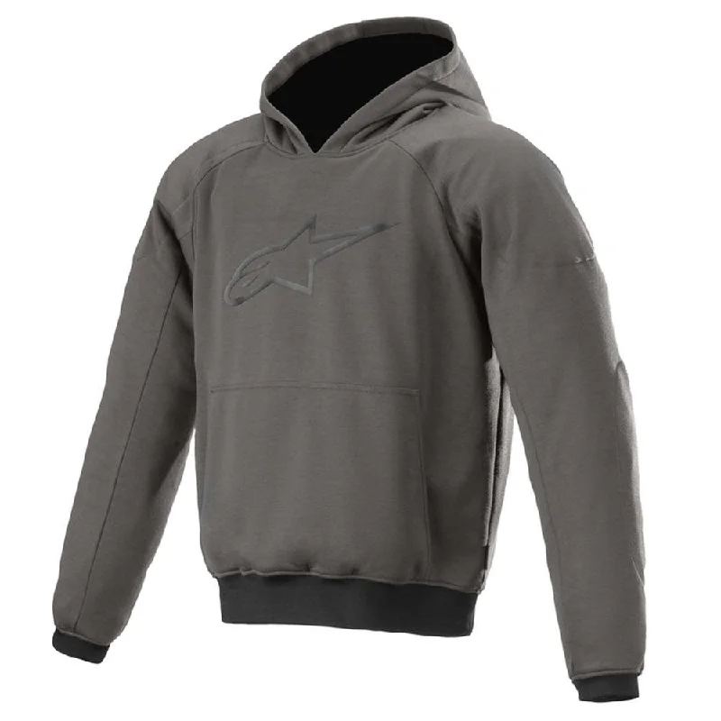 bicycle stand adjustment-ALPINESTARS AGELESS HOODIE - GREY MELAN