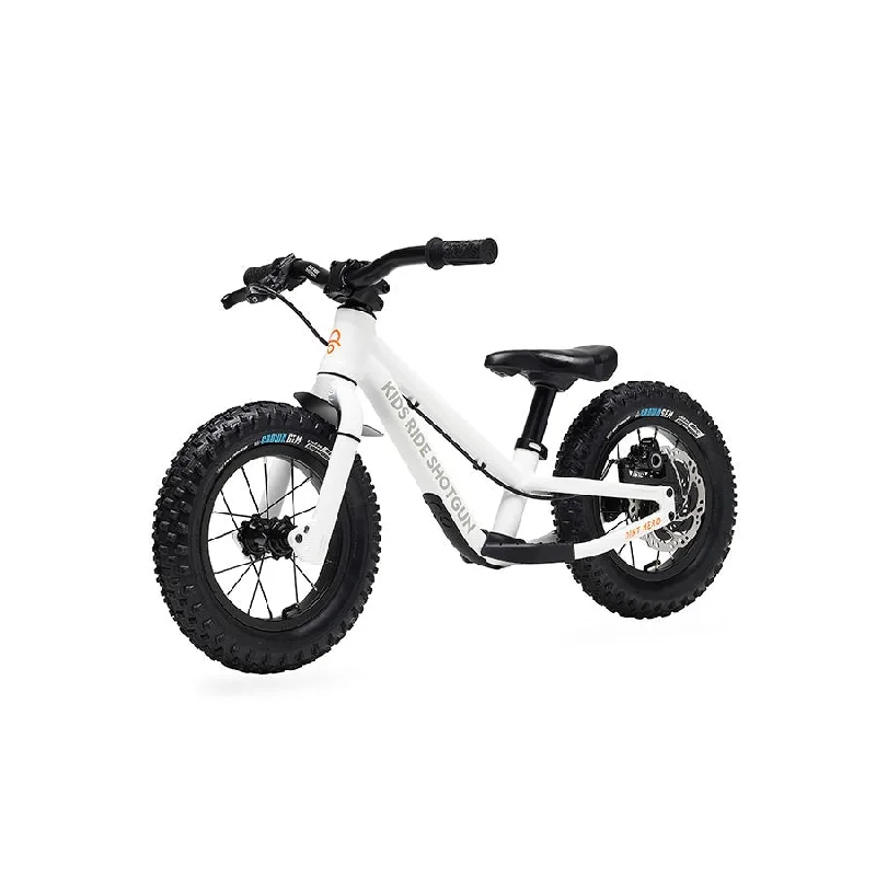 bicycle tire engineering-Kids Ride Shotgun Dirt Hero 12 Push Bike 12-1/2 With Brake White