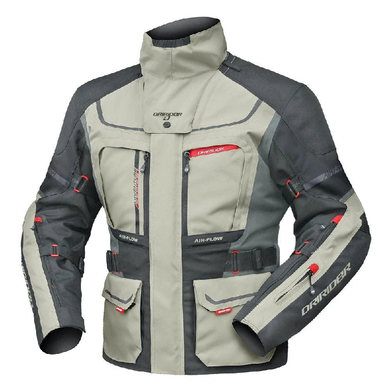 bicycle downhill handling-DRIRIDER VORTEX ADVENTURE 2 JACKET - SAND