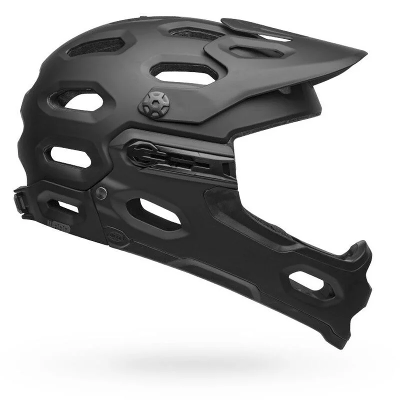 bicycle pedal balance-BELL SUPER 3R MIPS FULL FACE MTB HELMET