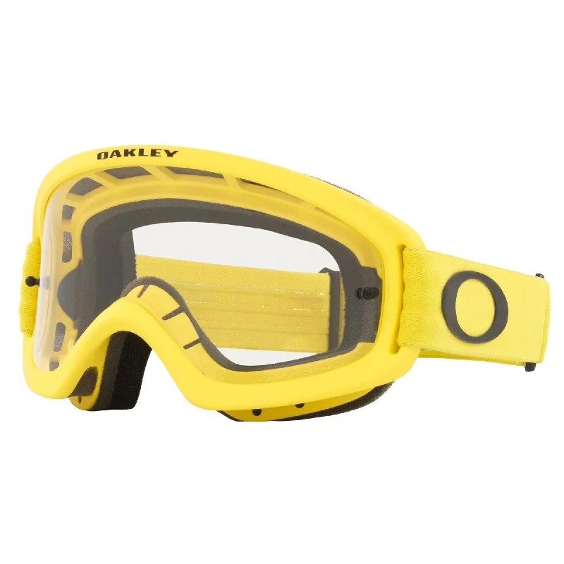 bicycle saddle optimization-OAKLEY O-FRAME 2.0 PRO XS YOUTH GOGGLES - MOTO YELLOW (CLEAR)