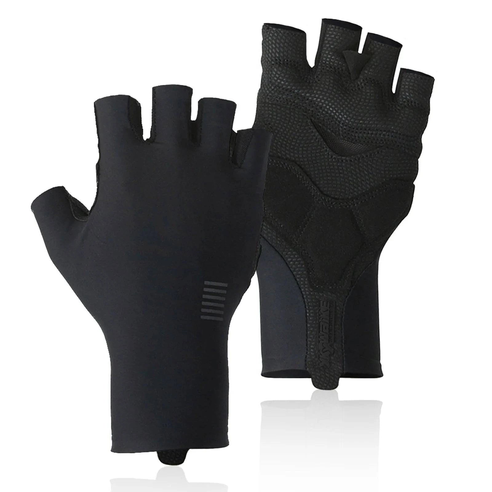 bicycle stand stability-Cycling Gloves MTB Bike Gloves Sports Half Finger Sports Fitness Riding Goves Men Women Breathable Shockproof Bicycle Gloves