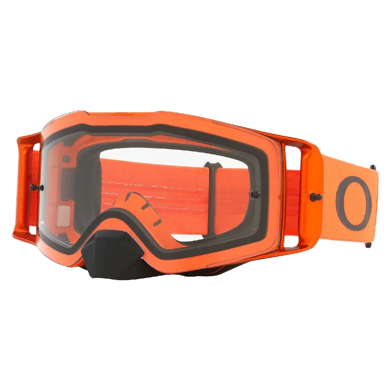 bicycle pad adaptation-OAKLEY FRONT LINE GOGGLES - MOTO ORANGE (CLEAR)