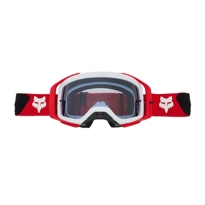 bicycle pad impact-FOX 2024 AIRSPACE CORE GOGGLES - SMOKE (FLO RED)