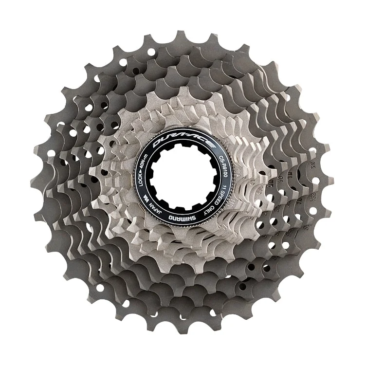 bicycle shoe vibration-Shimano Dura Ace 11-Speed Cassette CS-R9100