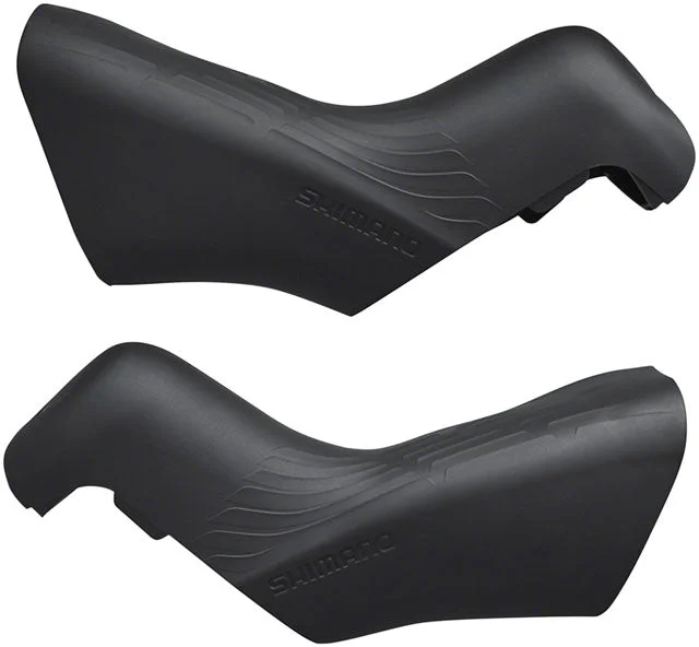 bicycle charity handling-Shimano Ultegra ST-R8170 Di2 STI Lever Hoods - Black, Pair