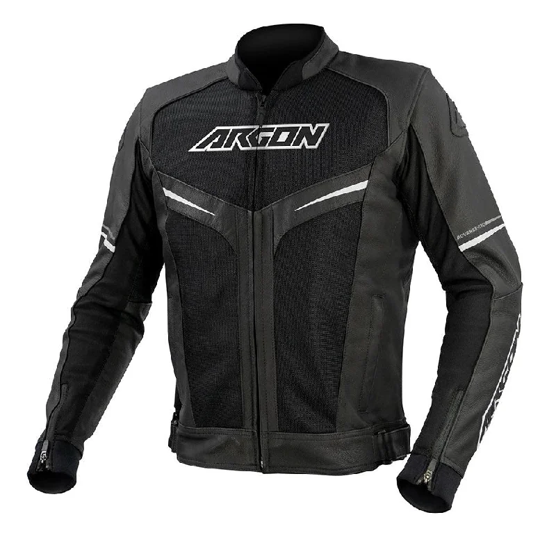 bicycle tire dampening-ARGON FUSION JACKET - BLACK/WHITE