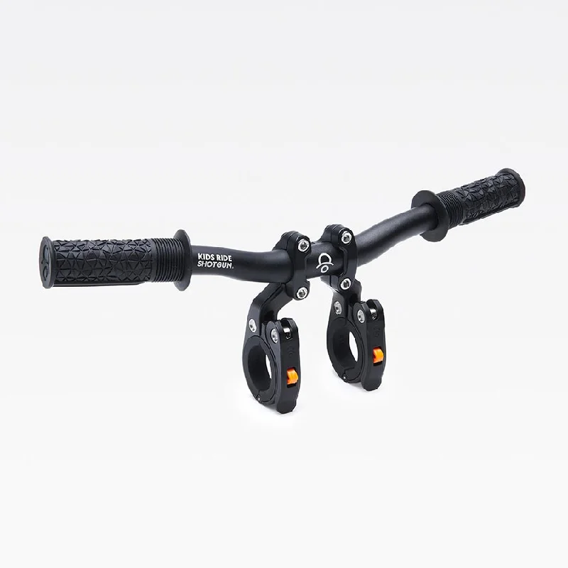 bicycle stem upgrade-Kids Ride Shotgun Shotgun Pro Handlebars Black