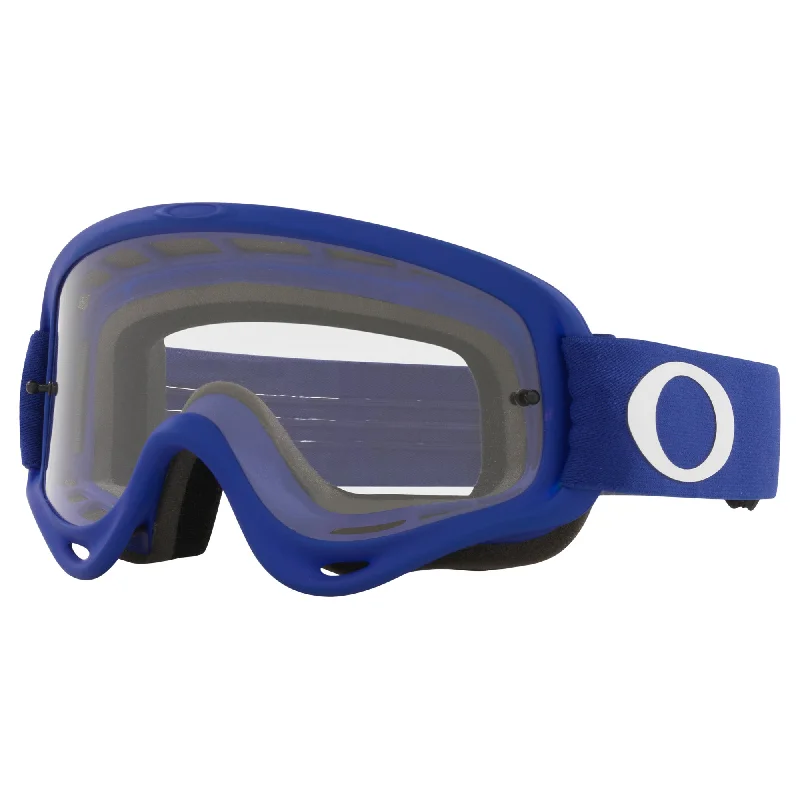 bicycle brake balance-OAKLEY O-FRAME XS YOUTH GOGGLES - BLUE (CLEAR)