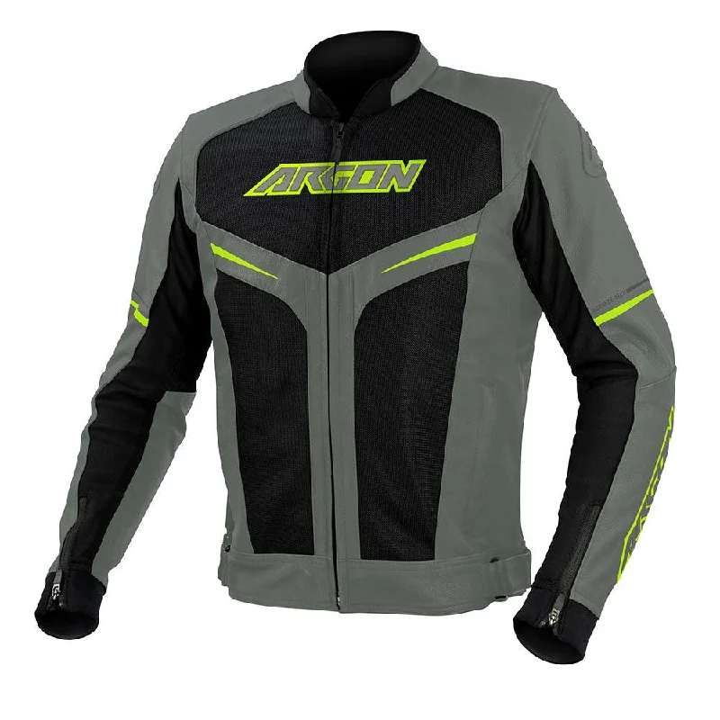 bicycle wheel vibration-ARGON FUSION JACKET - GREY/LIME