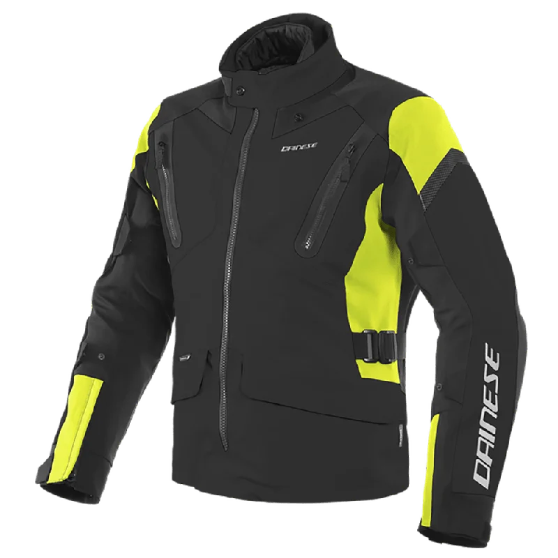 bicycle pump vibration-DAINESE TONALE D-DRY® JACKET - BLACK/FLUO YELLOW